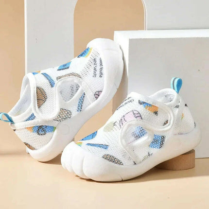 Airy Mesh Summer Sandals for Toddlers 1-4T - Unisex Casual Anti-Slip Soft Sole First Walkers Lightweight Shoes - Très Elite