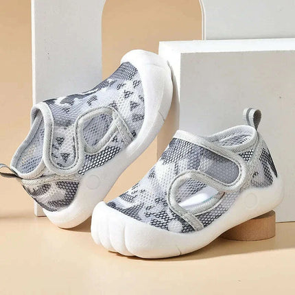 Airy Mesh Summer Sandals for Toddlers 1-4T - Unisex Casual Anti-Slip Soft Sole First Walkers Lightweight Shoes - Très Elite