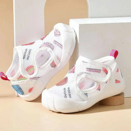 Airy Mesh Summer Sandals for Toddlers 1-4T - Unisex Casual Anti-Slip Soft Sole First Walkers Lightweight Shoes - Très Elite
