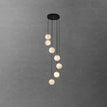 7 Heads ∅ 11.8″ x H 78.7″ / Dia 30cm x H 200cm / Cream + Black