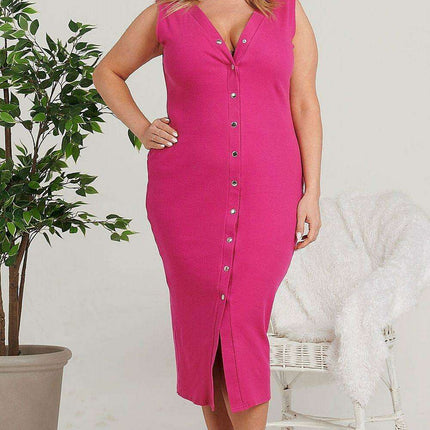 Alenka Plus Size Dress - Effortless Elegance for Every Occasion