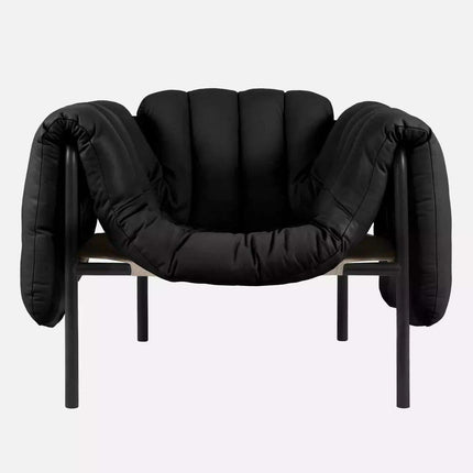Alien Luxe PU Leather Nordic Lounge Chair: Exquisite Comfort Armchair- Très Elite- Très Elite