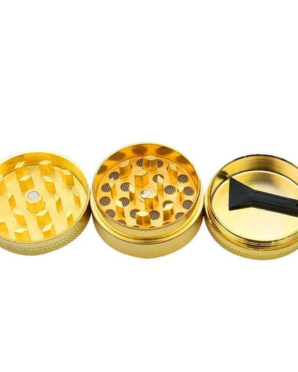 Deluxe Alloy Metal Herb and Spice Grinder for Ultimate Flavor Extraction