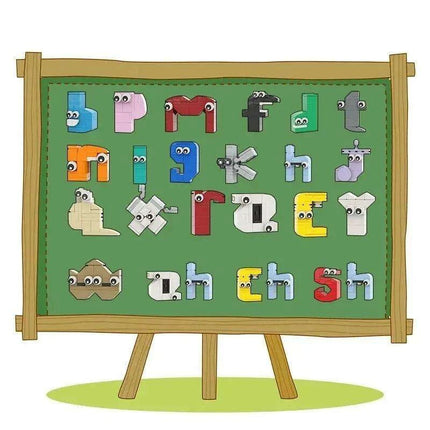 Alphabet Adventure Blocks: Interactive Learning Tool for Young Explorers - Très Elite