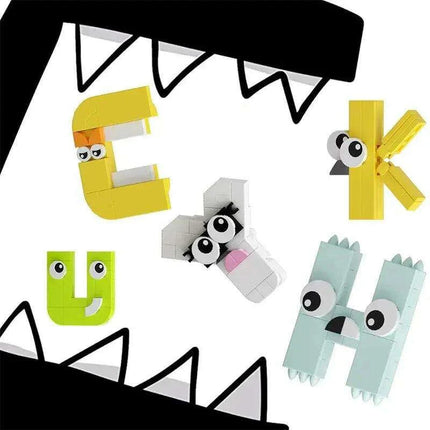 Alphabet Adventure Blocks: Interactive Learning Tool for Young Explorers - Très Elite