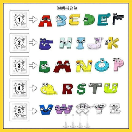 Alphabet Adventure Blocks: Interactive Learning Tool for Young Explorers - Très Elite