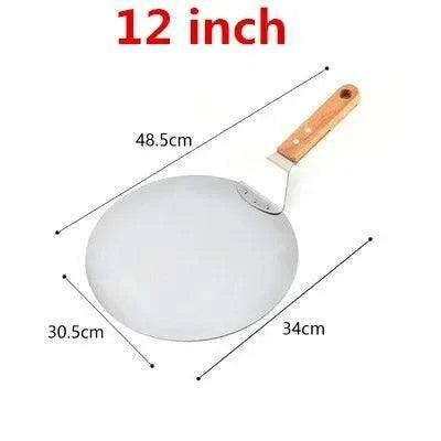 Aluminum Pizza Shovel and Knife Set - Essential Tools for Culinary Creatives - Très Elite