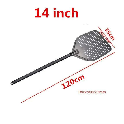 Aluminum Pizza Shovel and Knife Set - Essential Tools for Culinary Creatives - Très Elite