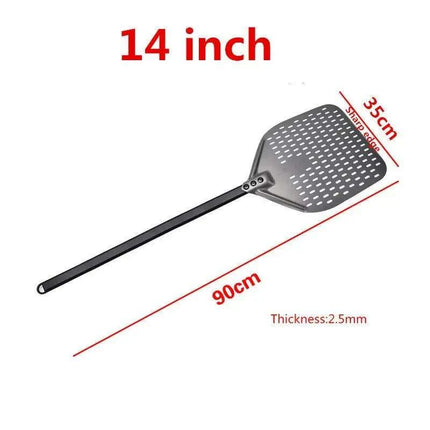 Aluminum Pizza Shovel and Knife Set - Essential Tools for Culinary Creatives - Très Elite