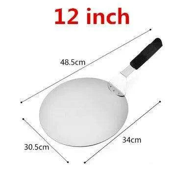 Aluminum Pizza Shovel and Knife Set - Essential Tools for Culinary Creatives - Très Elite