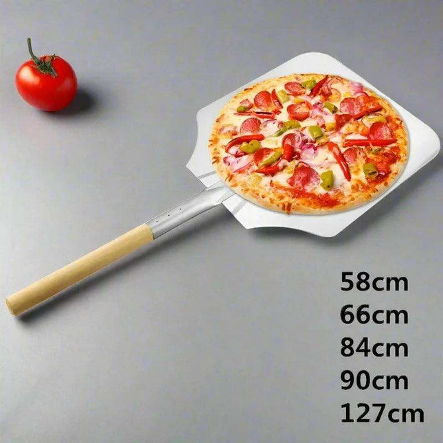 Aluminum Pizza Shovel and Knife Set - Essential Tools for Culinary Creatives - Très Elite