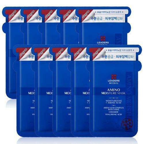 Amino Acid-Infused Hydration Facial Masks - 10 Sheet Set