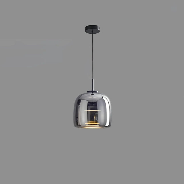 Amos Smoke Gray Pendant Light