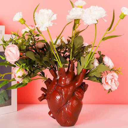 Anatomical Heart Resin Vase: A Unique Touch for Elegant Home Decor