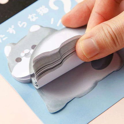 Animal Friends Sticky Note Collection - 30 Sheets of Fun Designs - Très Elite