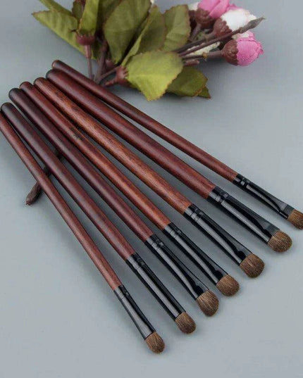 Ultimate Eye Artistry: Anmor 7-Piece Brush Set for Precision & Versatile Blending