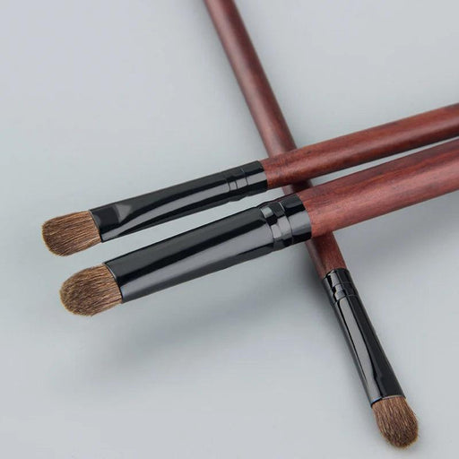 Effortless Eye Makeup Perfection: Anmor 7PCS Eye Shadow Brush Set with Natural Horse Hair Blend