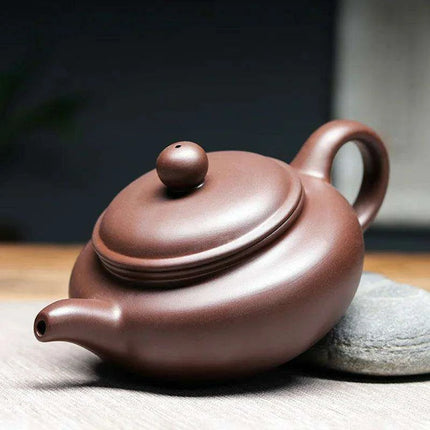 Antique 220ML Tea Kettle with Innovative Filter - Elegant Green Teapot for Puer Ceremonies and Home Decor - Très Elite