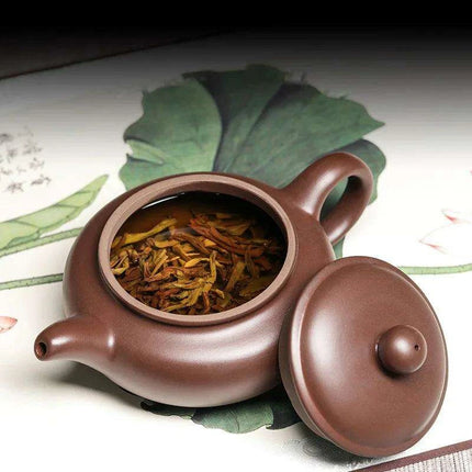 Antique 220ML Tea Kettle with Innovative Filter - Elegant Green Teapot for Puer Ceremonies and Home Decor - Très Elite