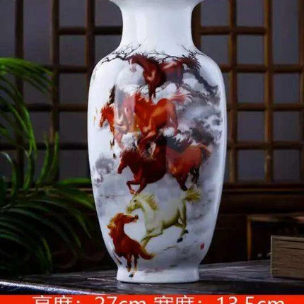 Antique Chinese Ceramic Vase with Intricate Animal Motif - Timeless Charm..