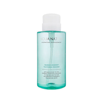 A'pieu Aqua Nature Bamboo Dew Drop Tightening Freshner 500ml - Très Elite