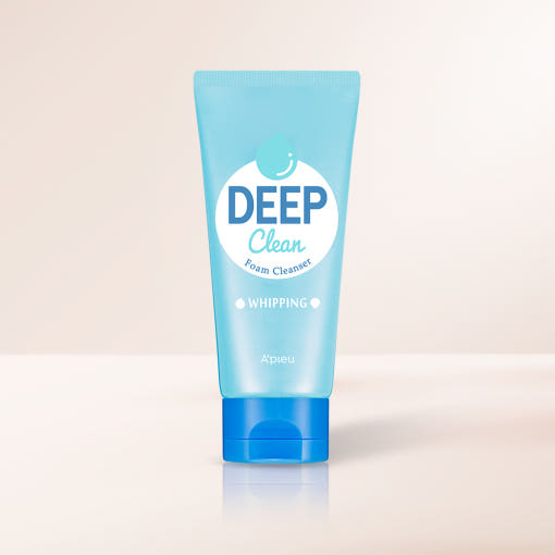 A'pieu Deep Clean Foam Cleanser Whipping 130ml - Très Elite