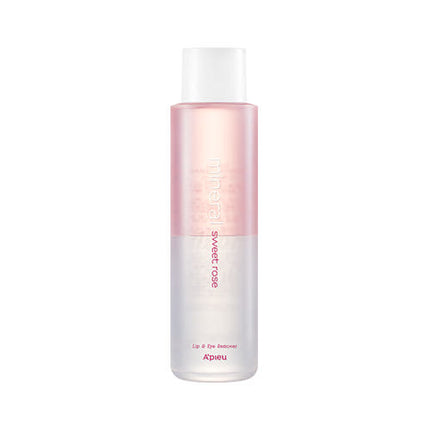 A'pieu Mineral Lip & Eye Remover Sweet Rose 250ml - Très Elite