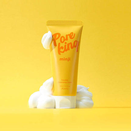 A'pieu Pore King Minji Trouble Cleansing Foam 200ml - Très Elite