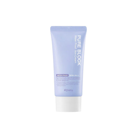 A'pieu Pure Block Sun Cream Waterproof Sun Cream SPF50/PA+++ 50ml - Très Elite