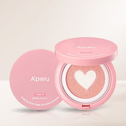 A'pieu Pure Block Tone-Up Sun Cushion SPF50+ PA++++ 11g - Très Elite