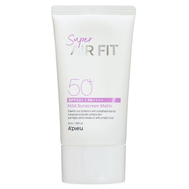 A'pieu Super Air Fit Mild Sunscreen Matte EX SPF50+ PA++++ 50ml - Très Elite