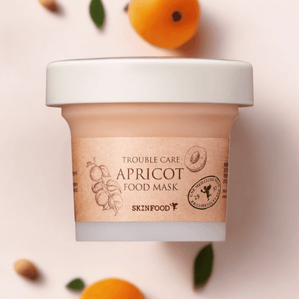 Apricot Infusion Calming Clay Mask - Rejuvenating Purifying Treatment.
