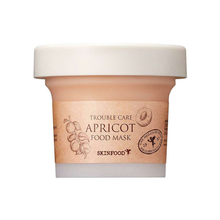 Apricot Infusion Calming Clay Mask - Rejuvenating Purifying Treatment.