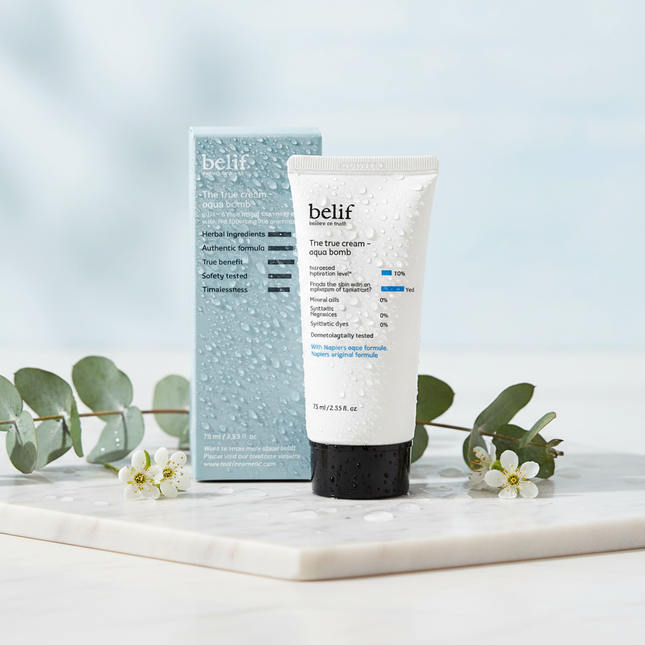 Aqua Burst Revitalizing Hydration Cream - 75ml Tube for Youthful Skin Renewal - Très Elite
