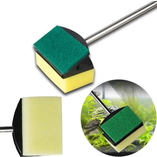 Aquarium Care Essentials: Algae Removal Sponge Brush Kit for Effortless Cleaning - Très Elite