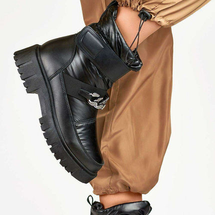 Arctic Chill Velcro Winter Boots for Ultimate Cold Weather Comfort - Très Elite