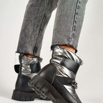 Arctic Chill Velcro Winter Boots for Ultimate Cold Weather Comfort - Très Elite