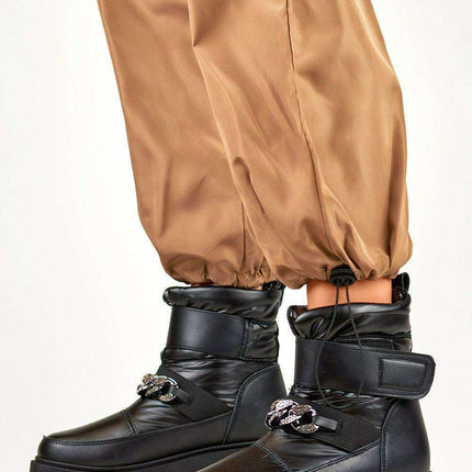 Arctic Chill Velcro Winter Boots for Ultimate Cold Weather Comfort - Très Elite