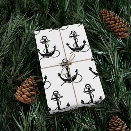 Artisan Anchor Gift Wrap Paper for Premium Gift Presentation - Très Elite