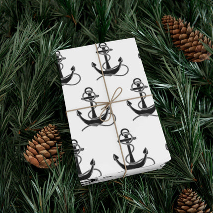 Artisan Anchor Gift Wrap Paper for Premium Gift Presentation - Très Elite