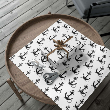 Artisan Anchor Gift Wrap Paper for Premium Gift Presentation - Très Elite