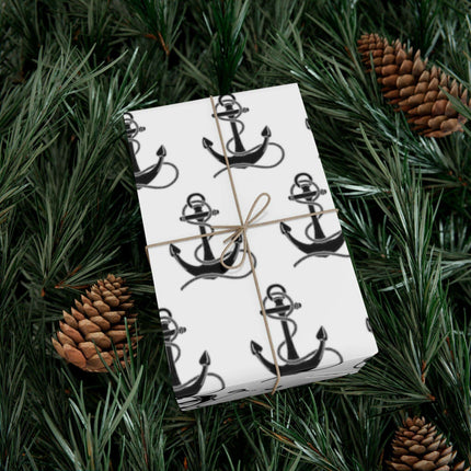 Artisan Anchor Gift Wrap Paper for Premium Gift Presentation - Très Elite