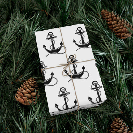 Artisan Anchor Gift Wrap Paper for Premium Gift Presentation - Très Elite