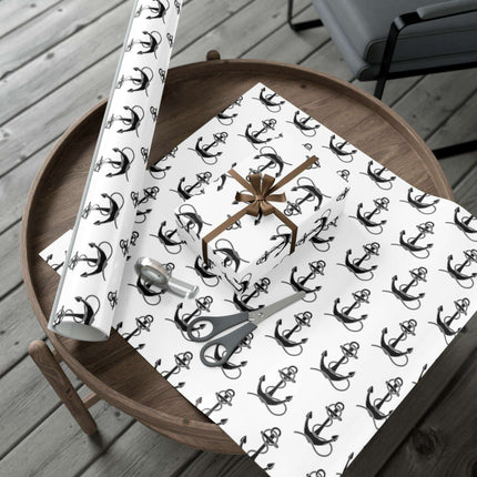 Artisan Anchor Gift Wrap Paper for Premium Gift Presentation - Très Elite