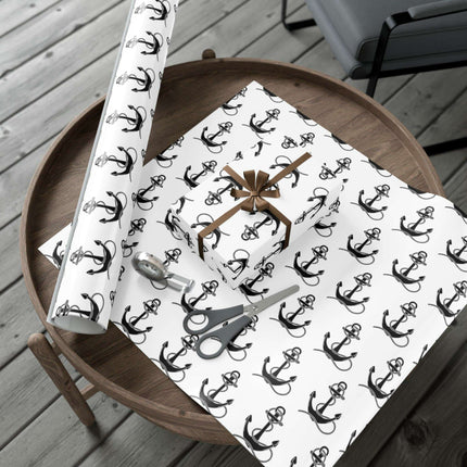 Artisan Anchor Gift Wrap Paper for Premium Gift Presentation - Très Elite
