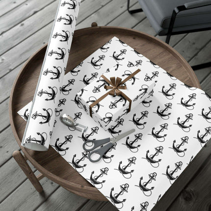 Artisan Anchor Gift Wrap Paper for Premium Gift Presentation - Très Elite