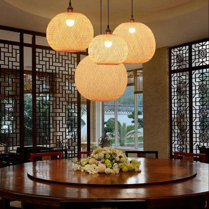 Artisan Bamboo Chandelier - Transform Your Space with Handcrafted Radiance - Très Elite