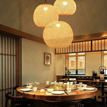 Artisan Bamboo Chandelier - Transform Your Space with Handcrafted Radiance - Très Elite