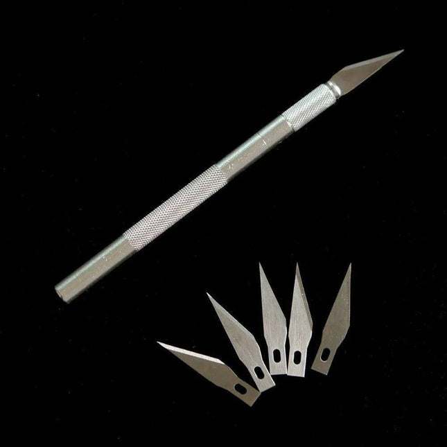 Artisan Bread Carving Tool Set with Precision Knife and 6 Sculpting Blades