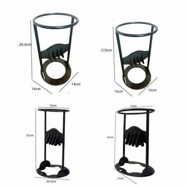 Artisan Cast Iron Log Splitting Wedge - Essential Tool for Camping and Outdoor Adventures